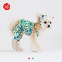 Xuân hè 2019 hoa sen mới jumpsuit Trang phục đích thực của Hàn Quốc Sniff (không bao gồm băng buộc tóc) - Quần áo & phụ kiện thú cưng áo vest cho mèo