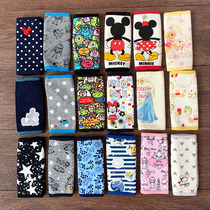 Japans original single backpack shoulder strap buckle stroller sheath bite cloth child safety seat safety belt anti-strangle cover