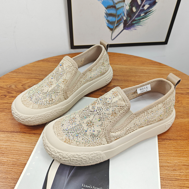 Trendy Fisherman Shoes for Women 2026 Summer New Lace Breathable Mesh Versatile Thin Slip-On Casual Mesh Shoes Trendy Fisherman Shoes for Women 2026 Summer New Lace Breathable Mesh Versatile Thin Slip-On Casual Mesh Shoes