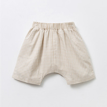 Baby Shorts Summer Big Fart Pants Outside Wearing Light Cage Pants Men And Women 50% Pants Baby Pp Pants Children Summer Clothes