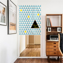 Fresh Nordic door curtain fabric half curtain kitchen modern household door curtain summer partition curtain air conditioning windshield curtain