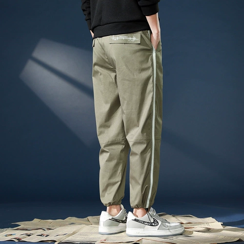 Мужские осенние штаны для отдыха, оверсайз
