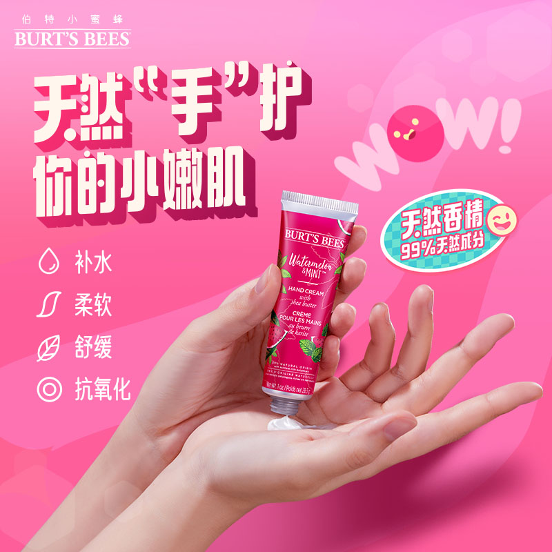 Burt’s Bees 伯特小蜜蜂 经典花香护手霜 28.3g*2件 双重优惠折后￥17.24包邮包税