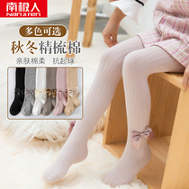 Antarctic childrens pantyhose spring and autumn thin girls leggings
