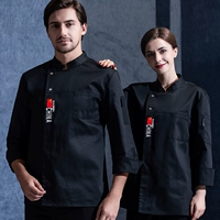 Черный национальный флаг с длинным рукавом