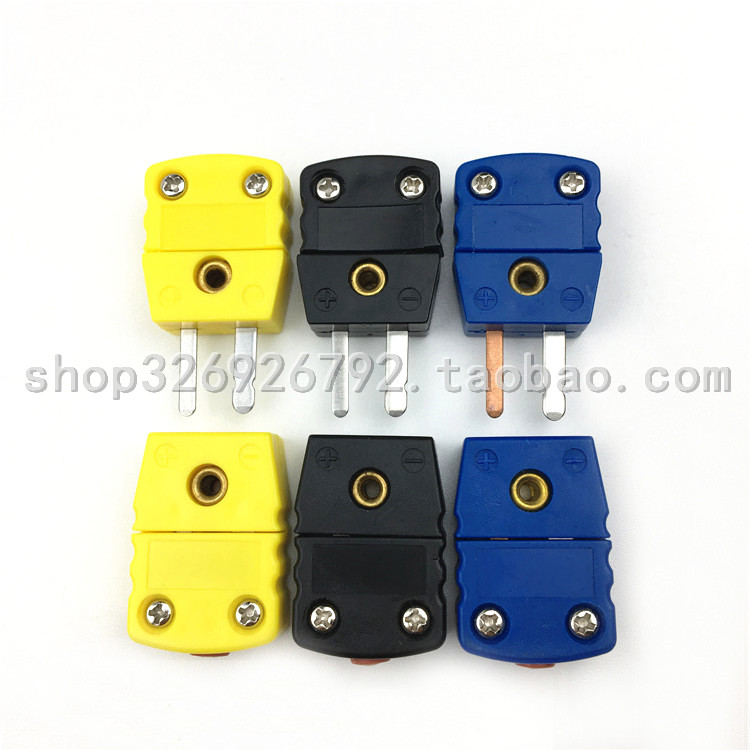 K-type thermocouple mini plug connector NMP-K J T N RS U-M F plug socket male socket female socket