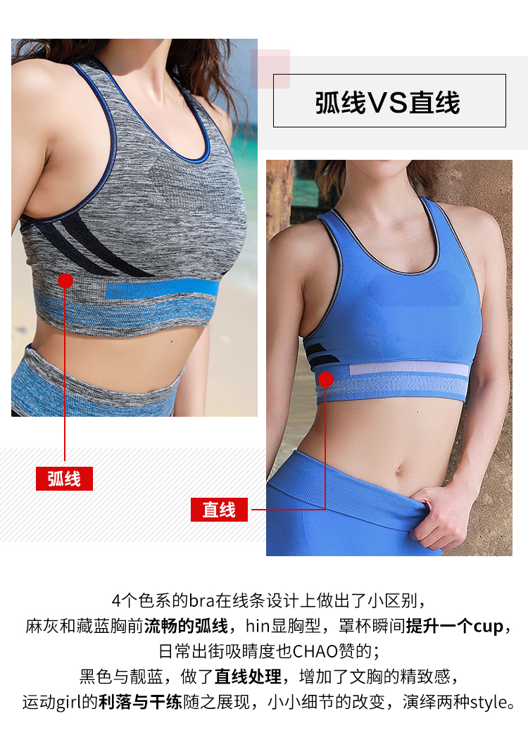 Runaway Loli Chuyên nghiệp thể thao thoáng khí Áo ngực nữ Tập thể dục Yoga Không có vòng thép Tank Đồ lót hàng đầu áo tập aerobic
