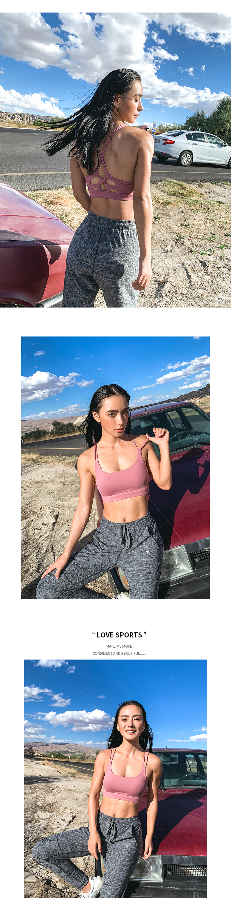 Runaway Loli Mùa thu và mùa đông vẻ đẹp trở lại đồ lót thể thao nữ tập thể dục yoga chống sốc mà không có áo ngực thép áo ngực bra tập gym