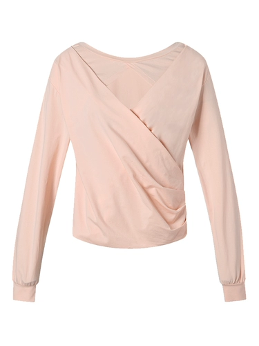 暴走的萝莉 Летняя спортивная футболка, дышащая быстросохнущая одежда для йоги, лонгслив, красивая спина