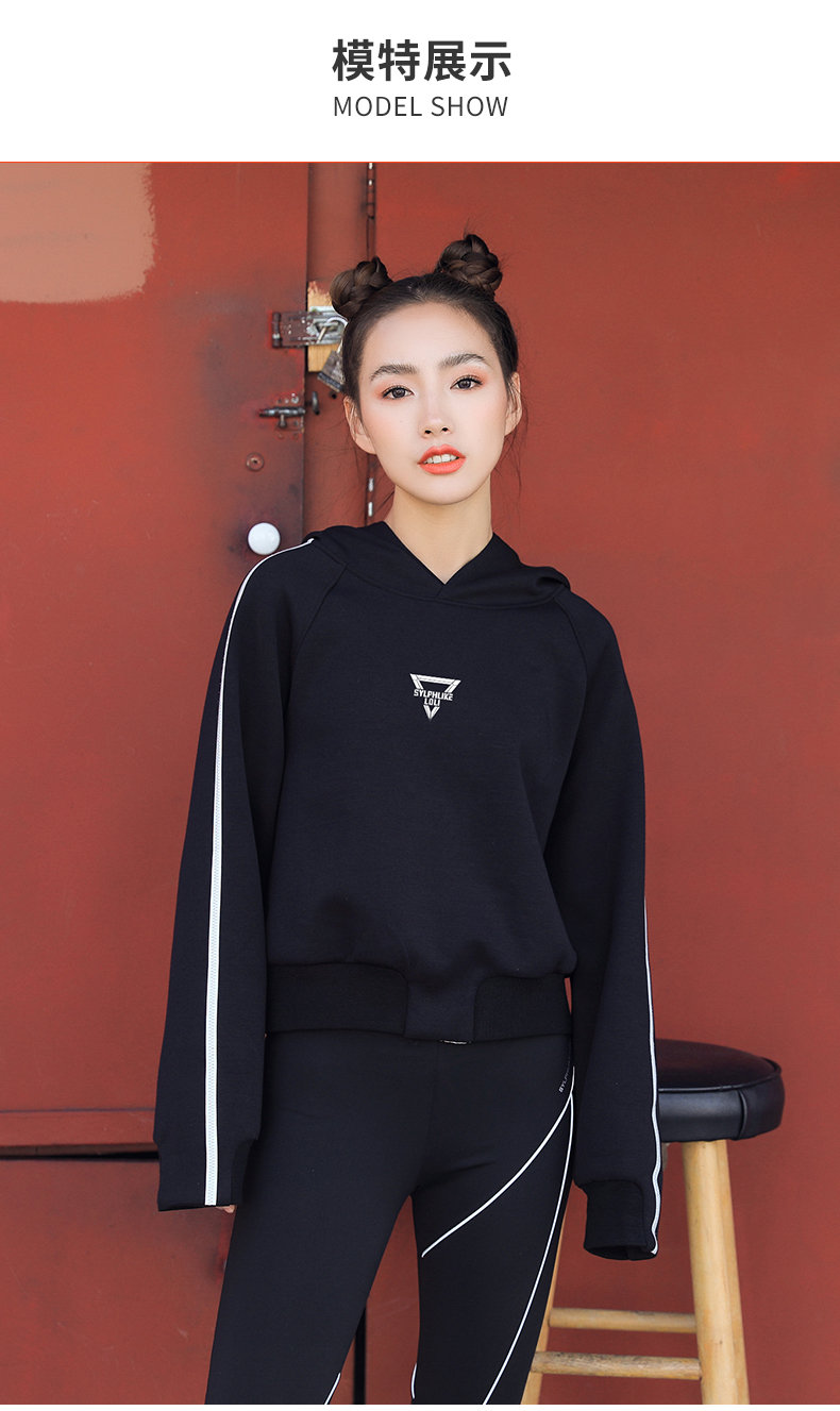 Runaway Loli mặc thể thao và giải trí áo len nữ mùa xuân và mùa thu áo thun mới trùm đầu tập thể dục áo sơ mi áo khoác nỉ nam cao cấp