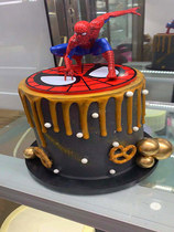 Dessert table Birthday cake decoration decoration Spider-man Mickey Snow White personality creative gifts party supplies