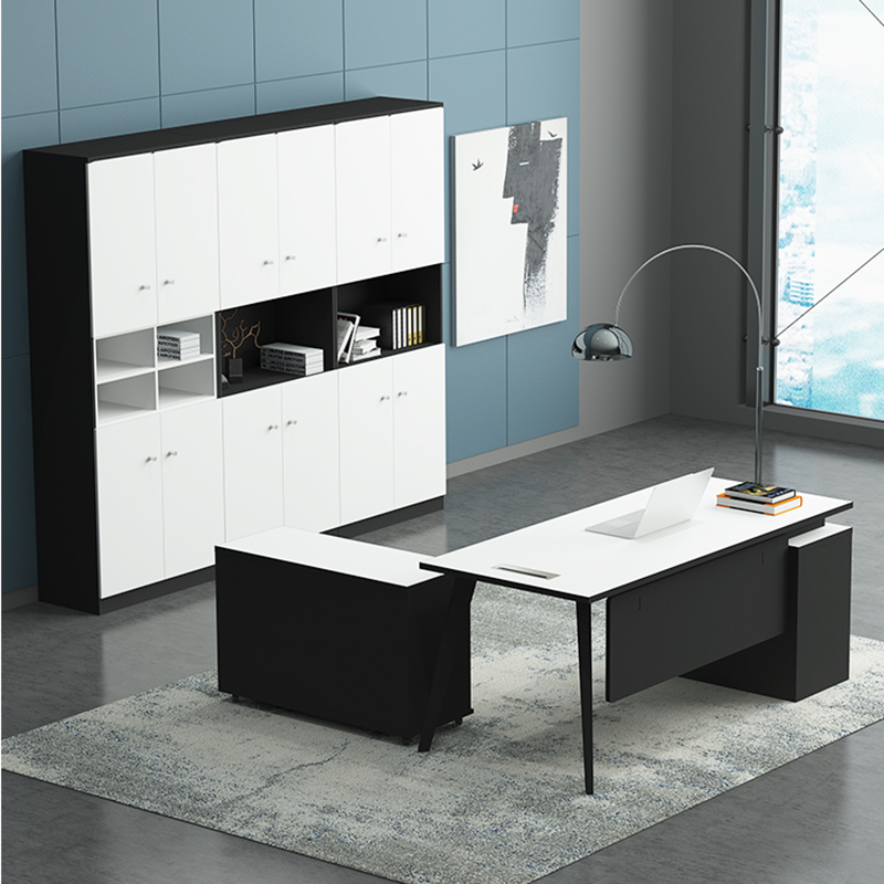 Office furniture simple modern creative president desk boss desk manager desk desk supervisor desk computer desk chair