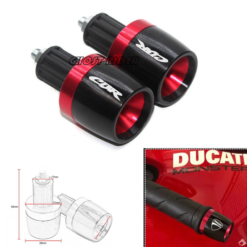 เหมาะสำหรับ Honda Cbr250 Cbr400 Cbr500 Cbr600 Cbr650 Cbr1000 ปลั๊กปลายแฮนด์