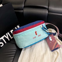 Dopamine cotopaxi chest bag outdoor board nylon alpaca bag contrast waist bag commuter portable crossbody bag