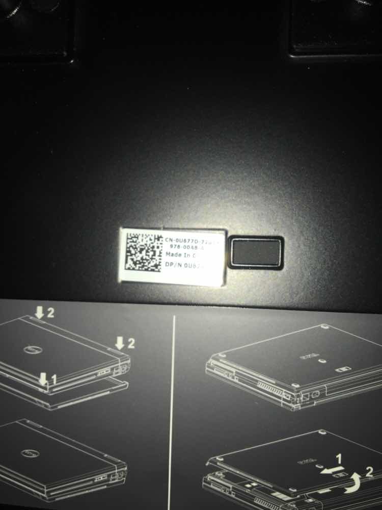 New original dress DELL Dell E6400 expansion dock cover cover plate U677D