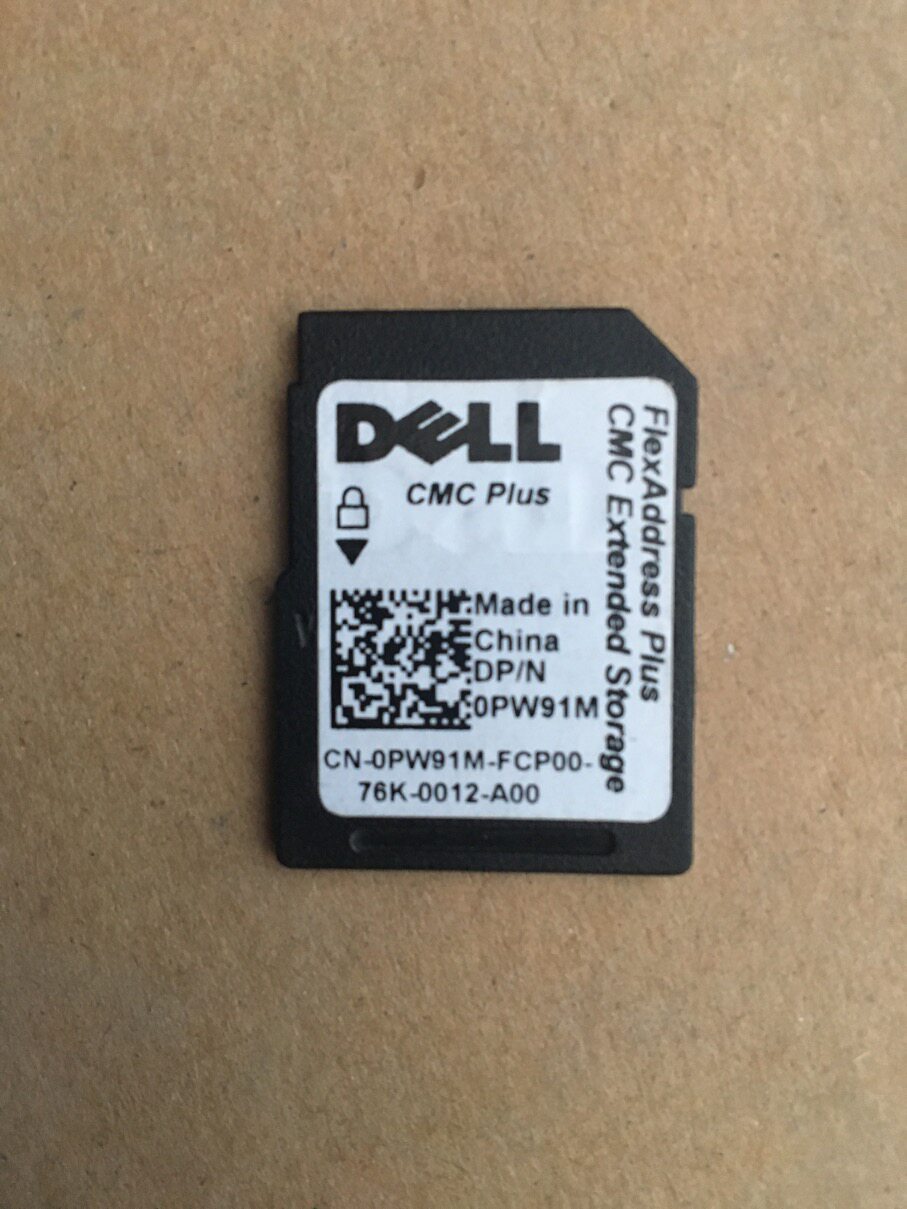 DELL Dell F2XS CMC Control Module SD Card 8GB PW91M Applicable
