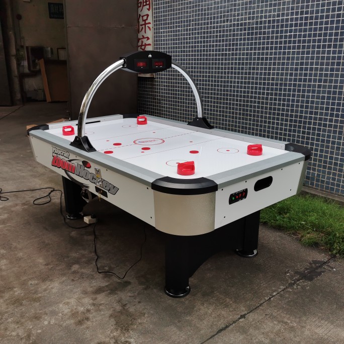 Steady music table hockey table adult standard table hockey stainless steel table hockey machine coin type air suspension ball table