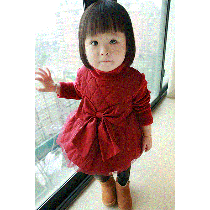 Usd 15 31 Baby Winter Clothes Long Sleeve Dress Zi Korean Version
