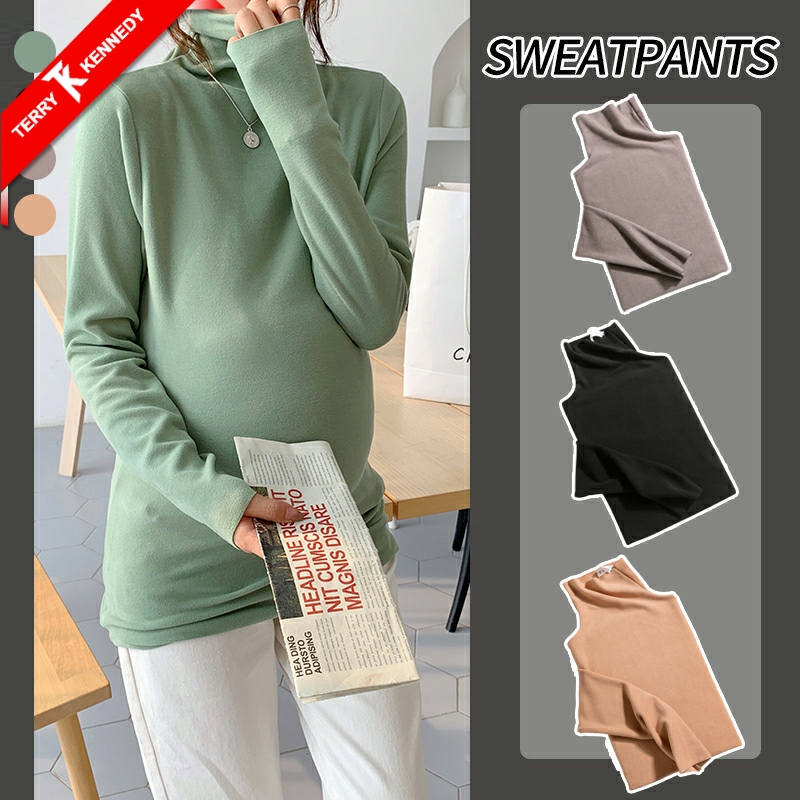 Pregnant women wear a warm pregnant woman in autumn and winter dress 2022 new Developer knitting sweater