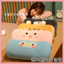 Cartoon memory foam nap pillow pillow office lunch break small pillow cushion student pillow lying table sleeping artifact