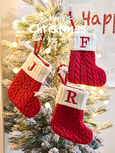 Носки с буквами, детская трикотажная подвеска для пожилых людей, подарок на день рождения