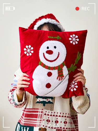 Рождественский защитный амулет подходит для фотосессий, рождественское украшение, диван, макет, подушка, подарок на день рождения