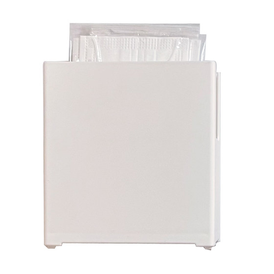 家用口罩盒收纳盒磁吸免打孔冰箱磁贴玄关多功能白板磁性置物盒子