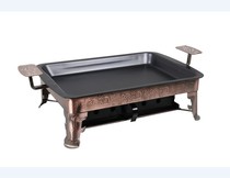 Cast iron baking tray charcoal fish grill Zhuge fish grill carbon oven heating stove fish head pot commercial