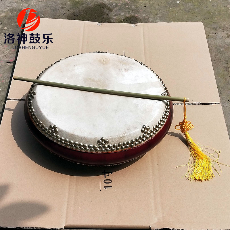 Redwood color bookdrum Hebei North Suzhu Book of Beijing Yung Gunsi River Big Drums rap kraft kraft drum can be customized