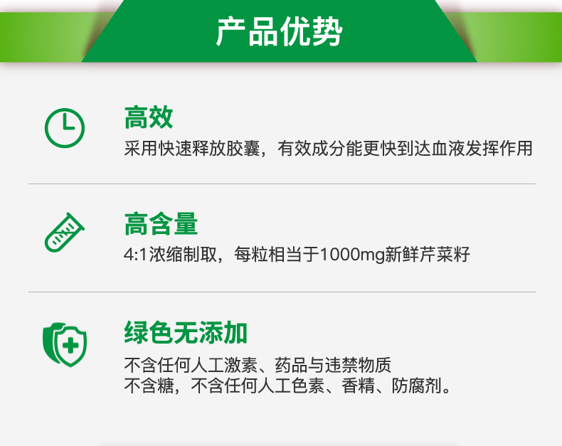 美国进口 PipingRock 芹菜籽胶囊 240粒 降尿酸降血压 图5