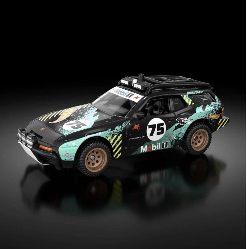 Hot Wheels Porsche Mobil 1 944 Collaboration 1:64 Dirtmeister Mobil 1 Hwf10
