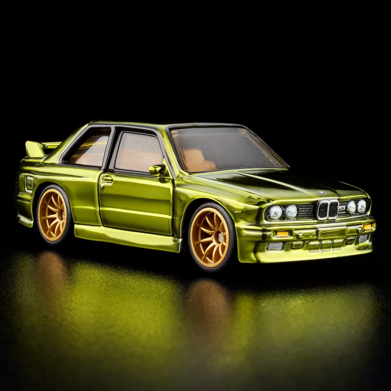Hot Wheels Rlc Bmw M3 E30 Electroplated Green