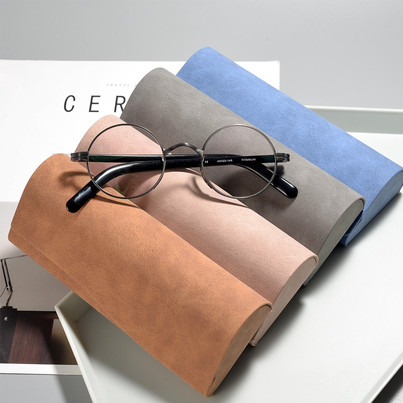 Glasses case Anti-pressure Guys creative personality Portable ins Girl art Days Department Sun Eye sunglasses Box