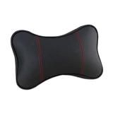 汽车装饰用品皮革头枕颈枕座一对车载腰靠枕透气护颈座椅靠背垫