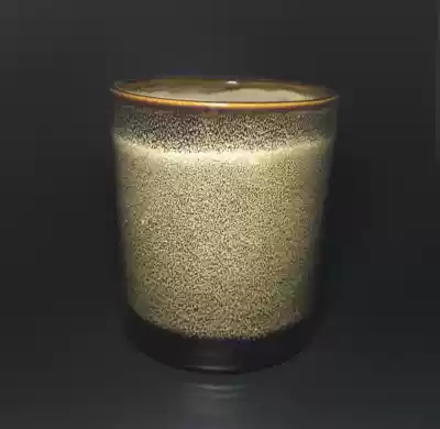 China Cizhou Kiln-making Wenwen Cizhou Kiln 70 80 s Flower Glaze Kiln Pen Holder 678 Cultural Revolution