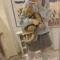 Ancient Sensation Retro Curt of a Girl A Words A Short Skirt H