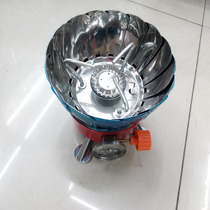 Factory direct bayonet outdoor windproof Lotus stove head cookware stove head bayonet has round mouth