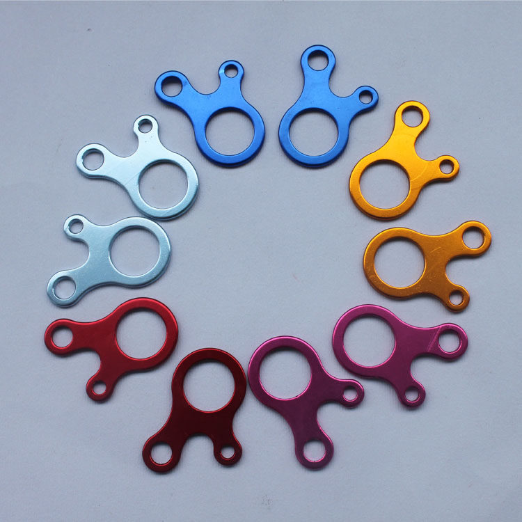 Tent accessories Mountaineering tent wind rope snap 3-hole canopy fast knot rope snap Tent rope adjustment snap anti-slip