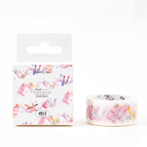 Sugar poem and paper tape girlfriend gift girl daily beauty makeup DIY decorative hand account tape 20mm