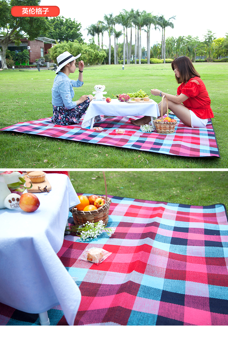Picnic mat ẩm pad dày Oxford vải ngoài trời công viên thảm cỏ di động mùa xuân tour mat cung cấp lĩnh vực - Thảm chống ẩm / Mat / Gối thảm xốp