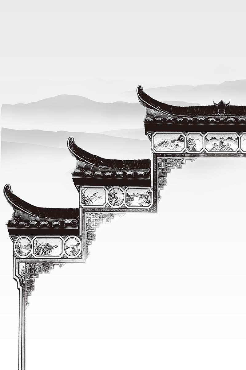 古风新中式徽派建