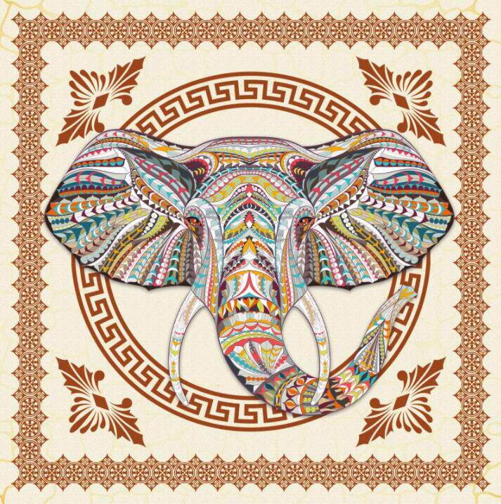 装饰画 大象 象