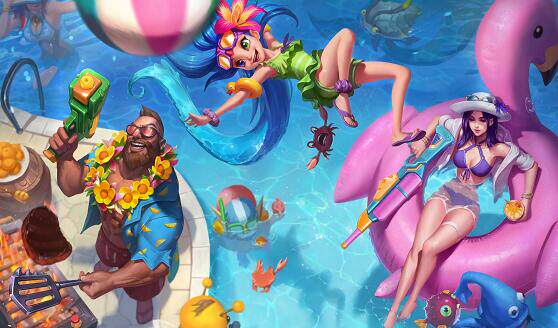 泳池派对 船长普