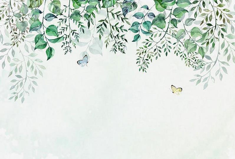 手绘花藤 蔷薇 