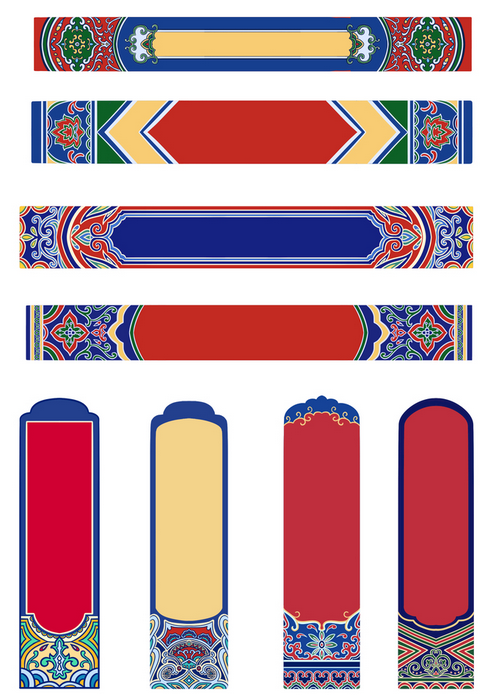 背景墙新中式西藏