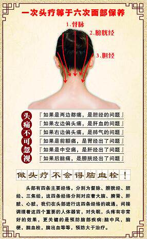 中医推拿背景墙背