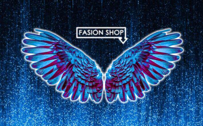 梦幻翅膀背景墙梦