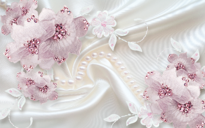 现代简约背景墙粉