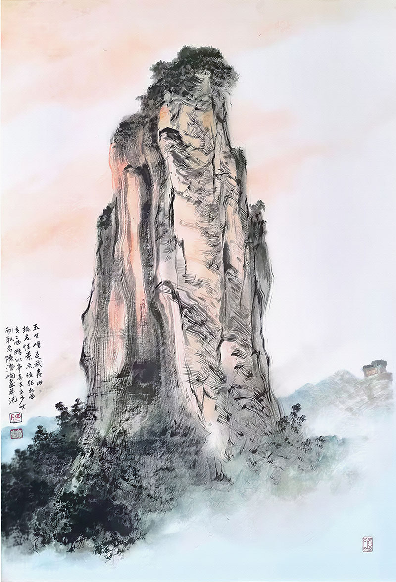 背景墙新中式复古