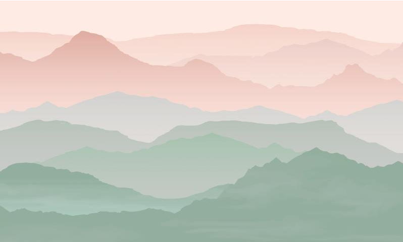 抽象山峰背景彩色